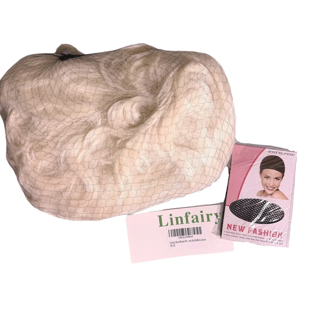 NWT Linfairy 18th Century Baroque Marie Antoinette Blonde Costume Wig Women